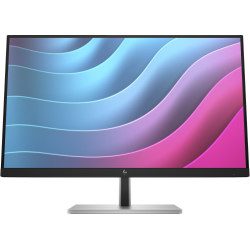 HP E-Series E24 G5 -tietokonenäyttö 60,5 cm (23,8") 1920 x 1080 pikseliä Full HD LED hopea, musta