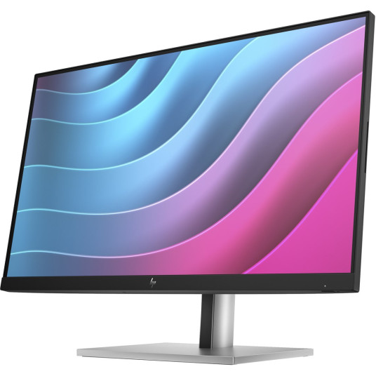 HP E-Series E24 G5 -tietokonenäyttö 60,5 cm (23,8") 1920 x 1080 pikseliä Full HD LED hopea, musta