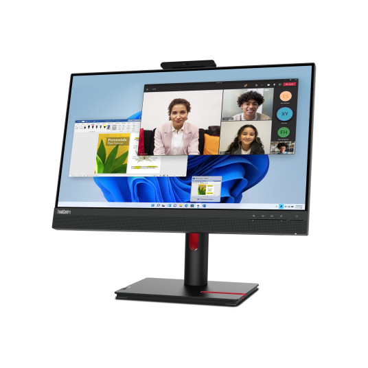 "60.5cm/23.8" (1920x1080) Lenovo ThinkCentre Tiny-in-One 24 Gen 5 16:9 FHD IPS Touch 60Hz 4ms HDMI DP Speaker Black