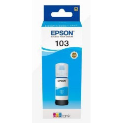 Muste EPSON 103 ECOTANK syaani