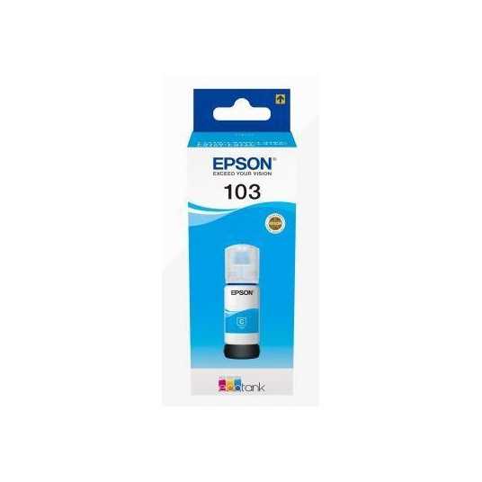 Muste EPSON 103 ECOTANK syaani