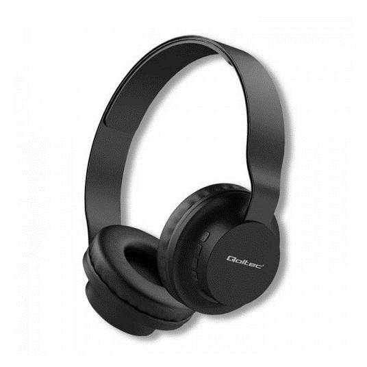 Qoltec 50846 kuulokkeet ja kuulokkeet langattomat kädessä pidettävät puhelut/musiikki Micro USB Bluetooth musta