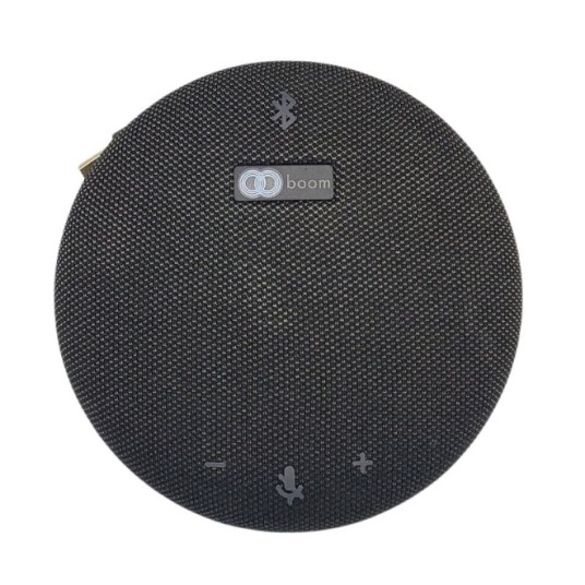 Boom Collaboration Speakerphone GIRO Sisäänrakennettu mikrofoni Bluetooth, USB Type-A Musta