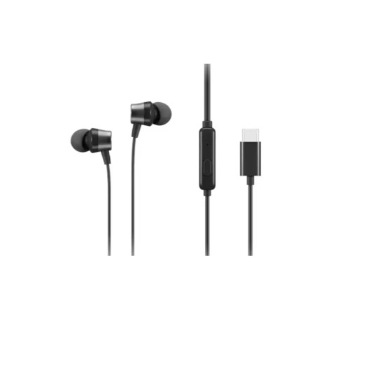 Lenovo USB-C Langalliset In-Ear-kuulokkeet (inline-ohjauksella) Lenovo