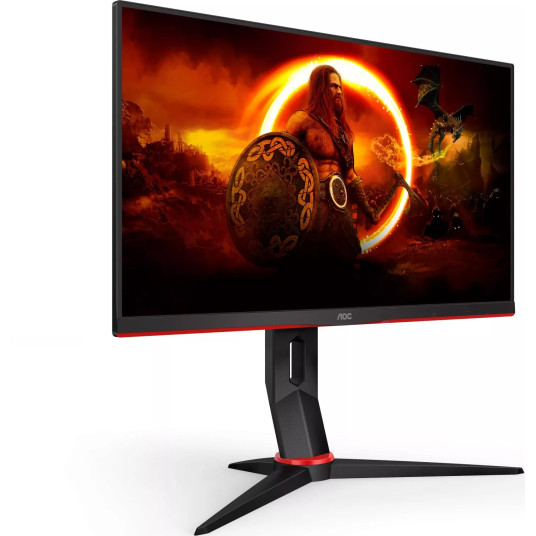 Monitori AOC Q24G2A/BK 23,8", IPS, QHD, 2560 x 1440, 16:9, 1 ms, 350 cd/m², HDMI-porttien määrä 1, 165 Hz