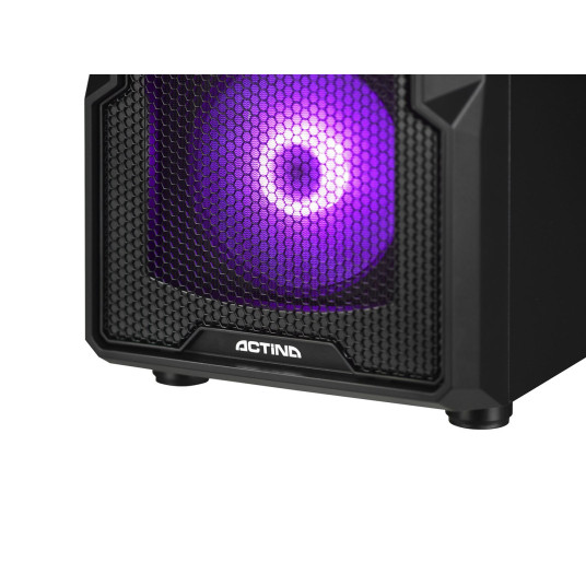 Actina 5901443345428 PC AMD Ryzen™ 7 7800X3D 32 Gt DDR5-SDRAM 1 Tt SSD NVIDIA GeForce RTX 4070 Ti Super Midi Tower Musta