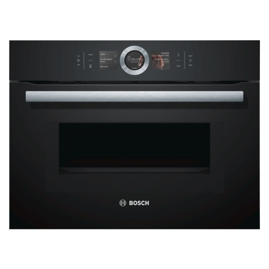 Bosch Serie 8 CMG676BB1 uuni 45 L 1000 W Musta