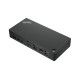 Lenovo 40AY0090EU kannettavan telakointi/liitintoistin langallinen USB 3.2 Gen 1 (3.1 Gen 1) Type-C musta