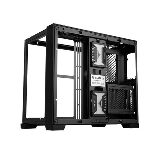 LIAN LI O11 DYNAAMINEN MINI PC Mini Tower O11D Mini-X Musta