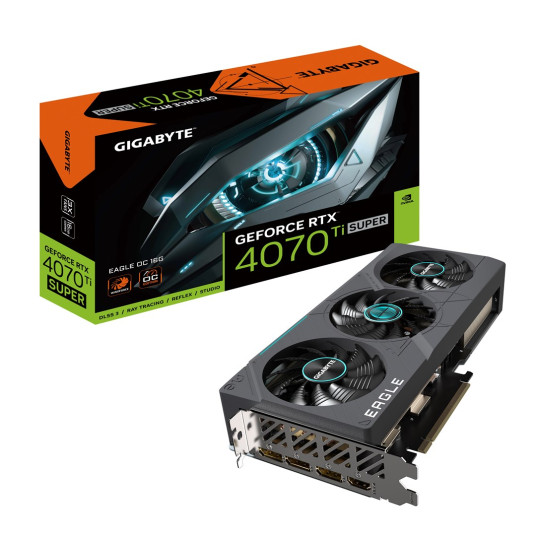 Gigabyte EAGLE GeForce RTX 4070 Ti SUPER OC 16G NVIDIA 16 Gt GDDR6X