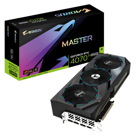 Gigabyte GeForce RTX 4070 Ti SUPER AORUS MASTER 16GB DLSS 3