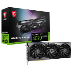 MSI GAMING GeForce RTX 4070 Ti SUPER 16G X SLIM NVIDIA 16 Gt GDDR6X