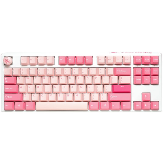 Ducky One 3 Gossamer TKL Pink pelinäppäimistö - MX-Silent-Red (US)