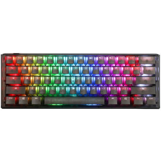 Ducky One 3 Aura Black Mini Gaming Keyboard, RGB LED - MX-Ruskea (US)