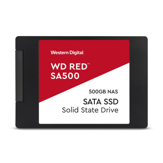 Western Digital Red SA500 2,5" 500 Gt "Serial ATA III" 3D NAND