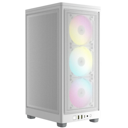 Corsair 2000D RGB AIRFLOW Mini-ITX PC-kotelo, valkoinen Corsair