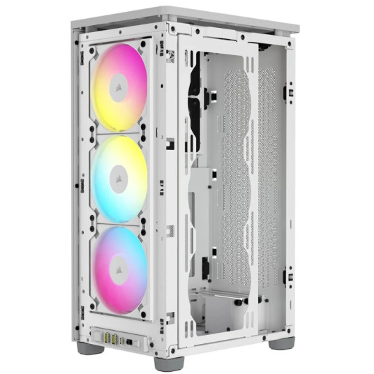 Corsair 2000D RGB AIRFLOW Mini-ITX PC-kotelo, valkoinen Corsair