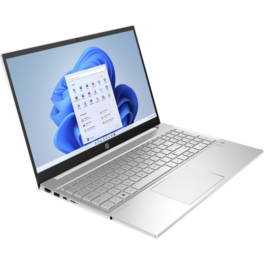 HP Pavilion 15-eh3164nw Ryzen 5 7530U 15,6" FHD AG slim 250 nits 16GB DDR4 SSD512 Radeon Integrated Graphics ei-SD-kortinlukija Win11 2Y Keraaminen valkoinen