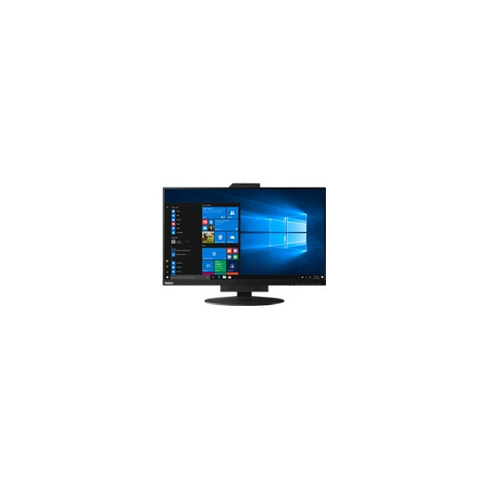 "69cm/27" (2560x1440) Lenovo ThinkCentre Tiny-in-One 27 16:9 QHD 60Hz 4ms HDMI DP USB Pivot Speaker Black"