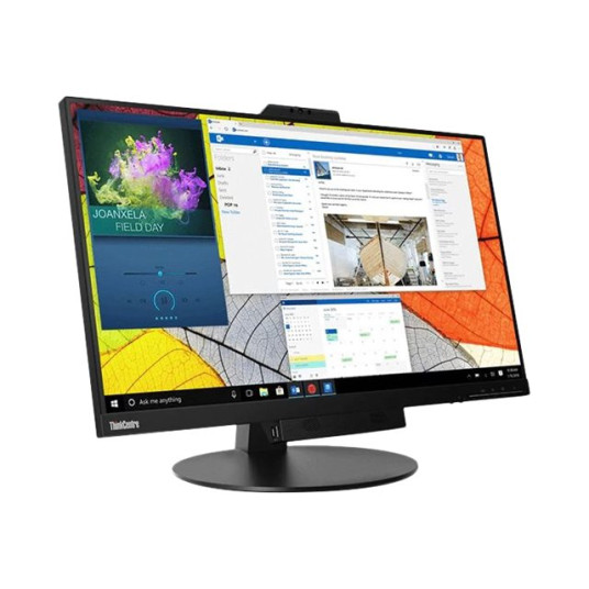 "69cm/27" (2560x1440) Lenovo ThinkCentre Tiny-in-One 27 16:9 QHD 60Hz 4ms HDMI DP USB Pivot Speaker Black"