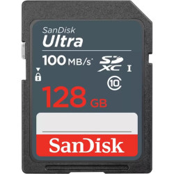 SanDisk Ultra SDXC 128GB 100 MB/s UHS-I Class 10