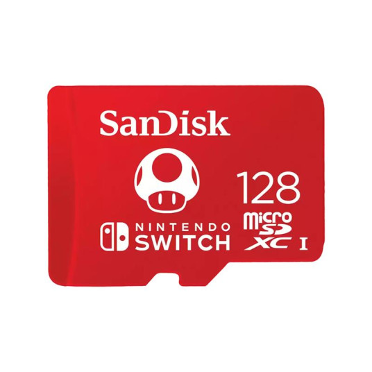 Muistikortti SanDisk mSDXC 128GB Nintendo Switch™