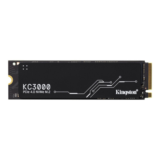 Kingston SSD | KC3000 | 512 Gt | SSD-levyn muotokerroin M.2 2280 | SSD-liitäntä PCIe 4.0 NVMe M.2 | Lukunopeus 3900 MB/s | Kirjoitusnopeus 7000 MB/s