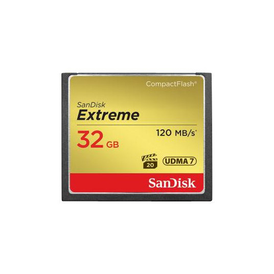 SANDISK Extreme CF 120MB/s 32GB