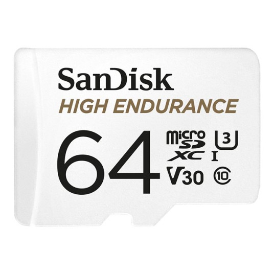SANDISK 64GB High Endurance microSDHC