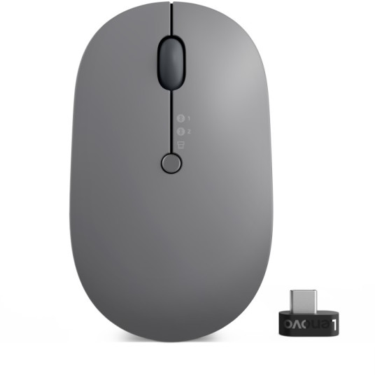 Lenovo Go Wireless Multi-Device Mouse (myrskynharmaa)