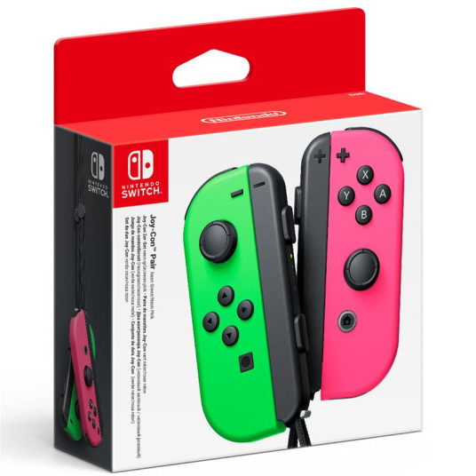 Ohjain Nintendo Joy-Con pari, vihreä/pinkki