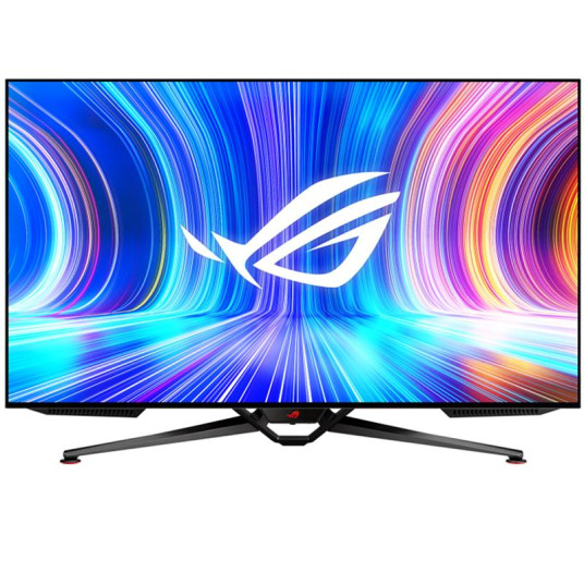 ASUS ROG Swift OLED PG42UQ [OLED, 138 Hz (OC), 0,1 ms (GTG), G-SYNC-yhteensopiva, 98 % DCI-P3, todellinen 10-bittinen]