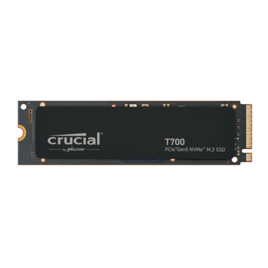 SSD|CRUCIAL|T700|1TB|M.2|PCIE|NVMe|TLC|Kirjoitusnopeus 9500 Mt/s|Lukunopeus 11700 Mt/s|TBW 600 Tt|CT1000T700SSD3