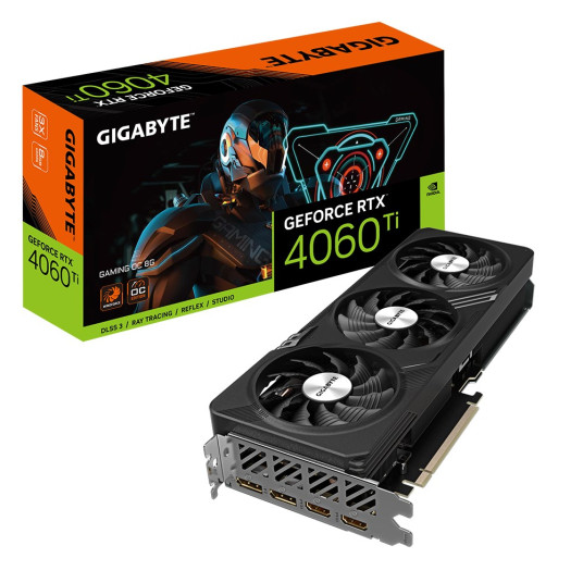 RTX 4060 Ti 8GB Gigabyte Gaming OC GDDR6X 3Fan