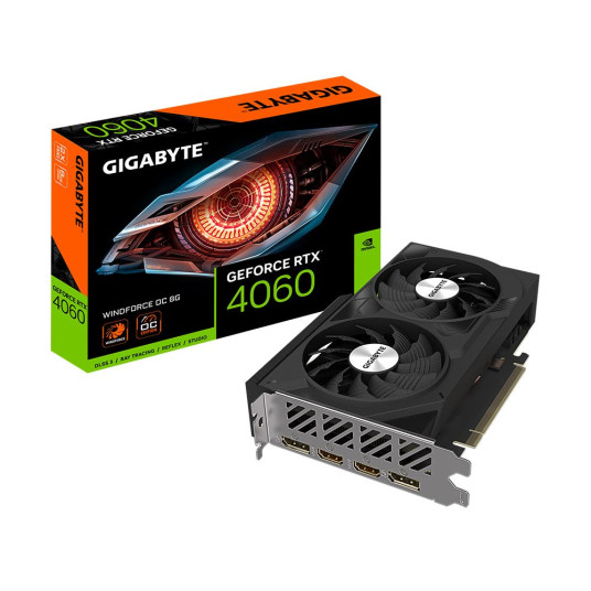 Gigabyte GeForce RTX 4060 WINDFORCE OC 8GB DLSS 3