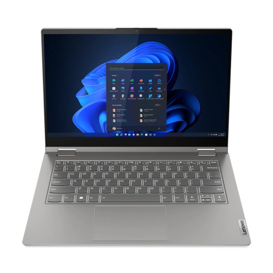 Lenovo ThinkBook 14s Yoga (Gen 3) Harmaa, 14", IPS, kosketusnäyttö, FHD, 1920x1080, häikäisynesto, Intel Core i5, i5-1335U, 16 Gt, DDR4-3200, SSD 256 Gt, Intel Iris Xe Graphics Optinen asema, Wind