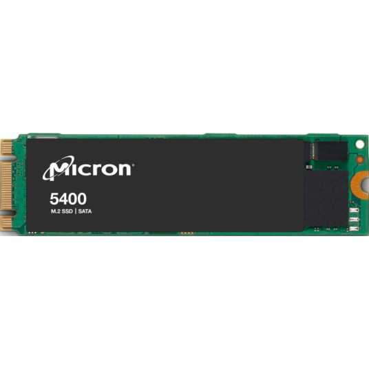 SSD|MICRON|5400 Pro|480GB|M.2|SATA 3.0|Kirjoitusnopeus 350 Mt/s|Lukunopeus 540 Mt/s|7mm|MTBF 3000000 tuntia|MTFDDAV480TGA-1BC1ZABYYR