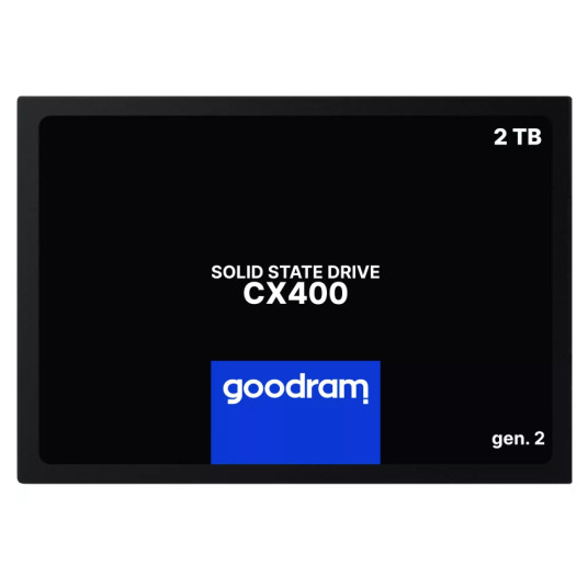 SSD GOODRAM CX400 Gen. 2 2TB SATA III 2.5 VÄHITTÄISMYYNTI