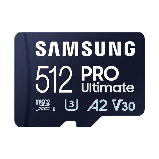 SAMSUNG 512GB PRO Ultimate microSD-kortti + kortinlukija