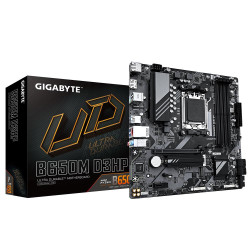 Emolevy|GIGABYTE|AMD B650|SAM5|Mikro-ATX|Muisti DDR5|Muistipaikat 4|1xPCI-Express 3.0 1x|1xPCI-Express 4.0 16x|2xM.2|1xHDMI|2xDisplayPort|2xUSB 2.0|3xUSB1xUS3|. 1xPS/2|1xRJ45|3xaudioportti|B650MD3HP