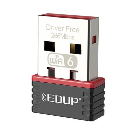 EDUP EP-AX300 Nano USB-sovitin WiFi 6 286Mbps / 802.11ax / ALC8800