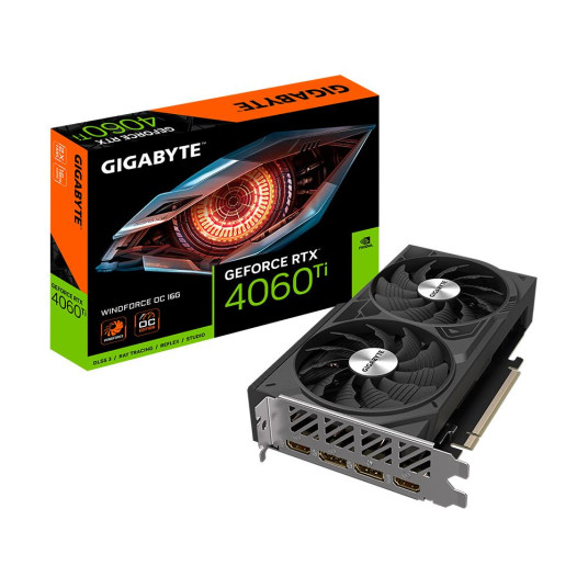 VGA PCIE16 RTX4060TI 16GB/GV-N406TWF2OC-16GD GIGABYTE