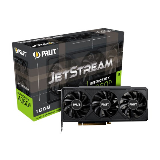 Palit NE6406T019T1-1061J näytönohjain NVIDIA GeForce RTX 4060 Ti 16 GB GDDR6