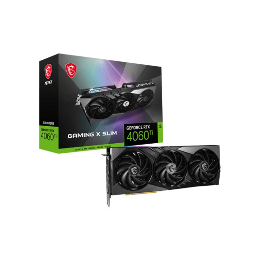 RTX 4060 Ti 8GB MSI Gaming X Slim GDDR6 3Fan