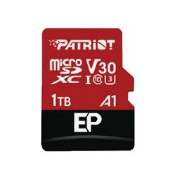 Patriot EP Pro Micro SDXC 1TB 90/80 Mt/s A1 V30 U3 Class10