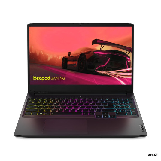 Lenovo IdeaPad Gaming 3 15ACH6 Ryzen 5 5500H 15.6" FHD IPS 300nits AG 144Hz 16GB DDR4 3200 SSD512 GeForce RTX 2050 4GB NoOS Shadow Black