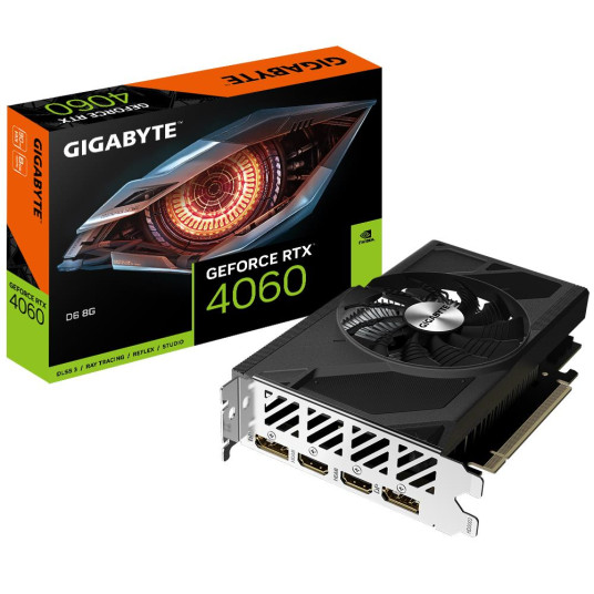 RTX 4060 8GB Gigabyte D6 GDDR6 1 tuuletin