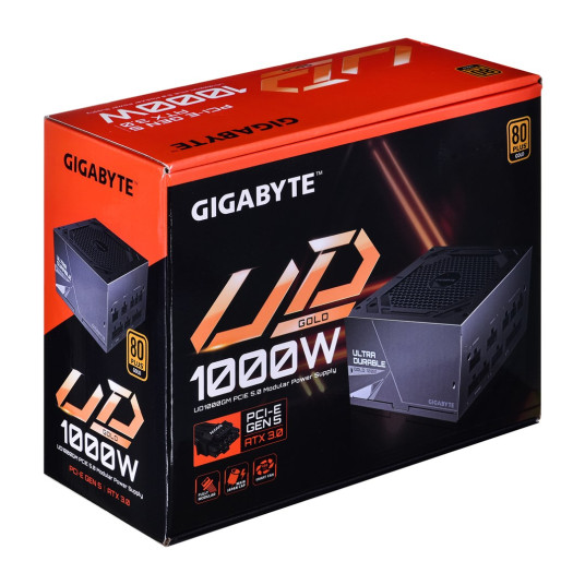 1000 W Gigabyte UD1000GM PG5 2.0 | 80+ Gold ATX 3.0