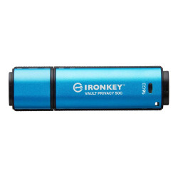 Kingston IronKey Vault Privacy 50C 16GB USB-C 256bit AES-salattu