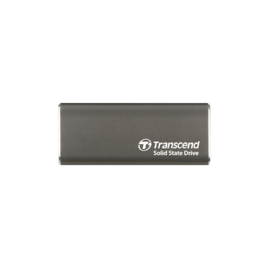 Ulkoinen SSD|TRANSCEND|ESD265C|1TB|USB-C|3D NAND|Kirjoitusnopeus 950 Mt/s|Lukunopeus 1050 Mt/s|TS1TESD265C